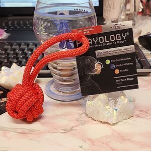 PLAYOLOGY Toys That Makes Scents To Dogs 1 Small  KNOTTED ROPE Chew NIP